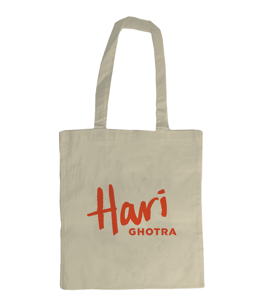 EarthAware Organic Spring Tote hari logo orange rgb